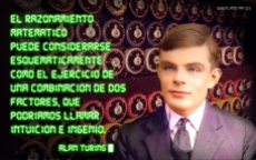 Alan Turing frases de matemáticas